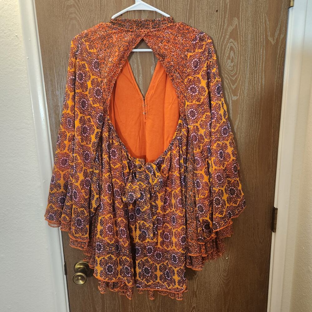 Free People Gabi Tunic Mini Dress Size Extra Small - Picture 2 of 6